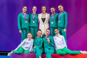 Three Gold Medals for Rhythmic Gymnasts at the World Cup in Sofia

